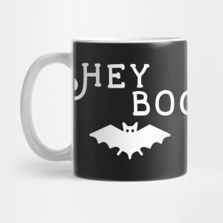 Hey Boo White Bat Mug